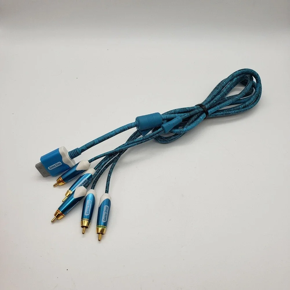 Nintendo Wii HD Component TV Cable A/V Audio Video‎ Tested Working Great Cond.